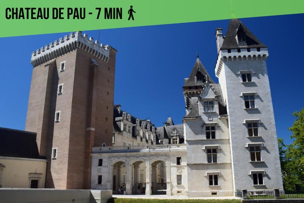 Ideal Pro - 10Min Gare - Hypercentre - Wifi - Longueduree Pau Exterior photo